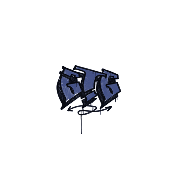 Sealed Graffiti | GTG (SWAT Blue)
