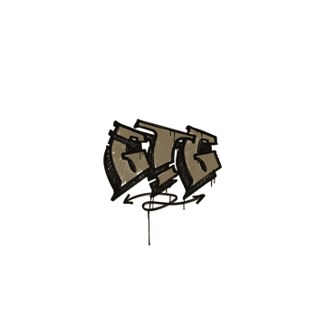 Sealed Graffiti | GTG (Dust Brown)