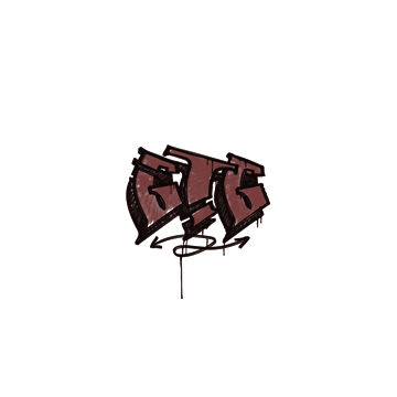 Sealed Graffiti | GTG (Brick Red)