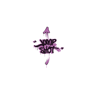 Sealed Graffiti | Jump Shot (Bazooka Pink)