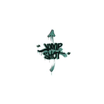 Sealed Graffiti | Jump Shot (Frog Green)