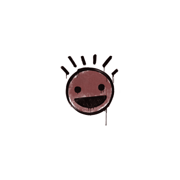Sealed Graffiti | Still Happy (Brick Red)