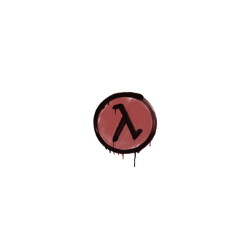 Sealed Graffiti | Lambda (Blood Red)