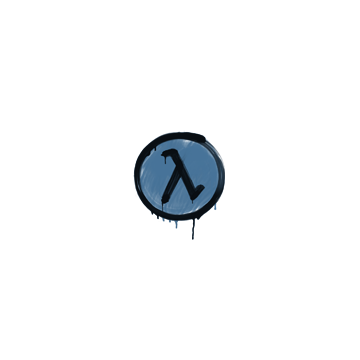 Sealed Graffiti | Lambda (Monarch Blue)