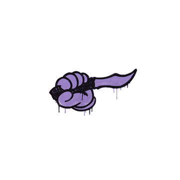 Sealed Graffiti | Backstab (Violent Violet)