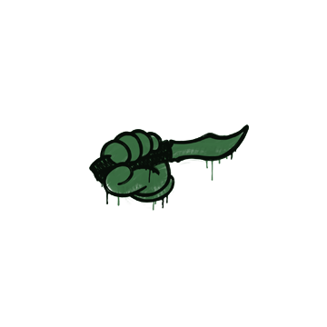 Sealed Graffiti | Backstab (Jungle Green)