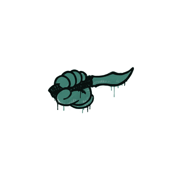 Sealed Graffiti | Backstab (Frog Green)