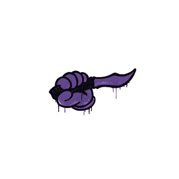 Sealed Graffiti | Backstab (Monster Purple)