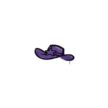 Sealed Graffiti | Sheriff (Monster Purple)
