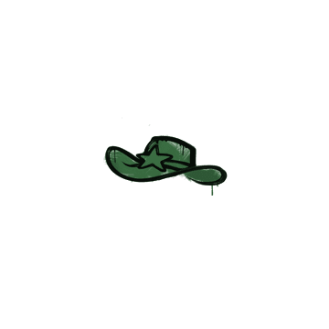 Sealed Graffiti | Sheriff (Jungle Green)