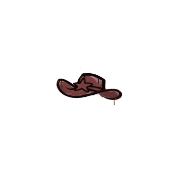 Sealed Graffiti | Sheriff (Brick Red)