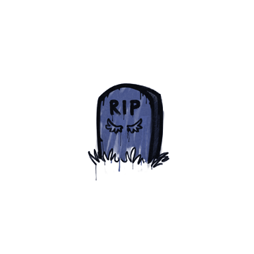 Sealed Graffiti | Tombstone (SWAT Blue)