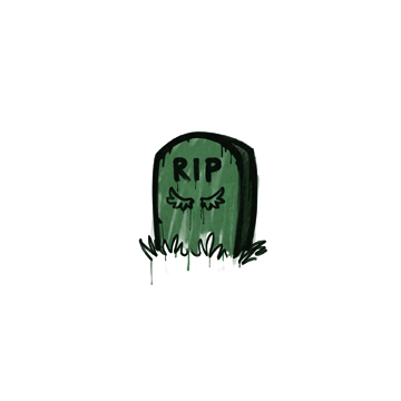 Sealed Graffiti | Tombstone (Jungle Green)