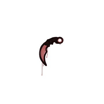 Sealed Graffiti | Karambit (Blood Red)