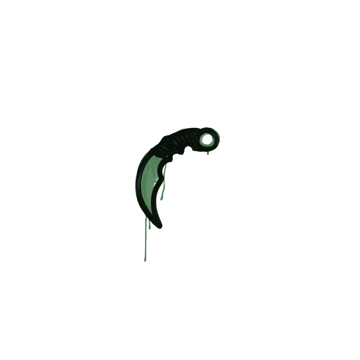 Sealed Graffiti | Karambit (Jungle Green)