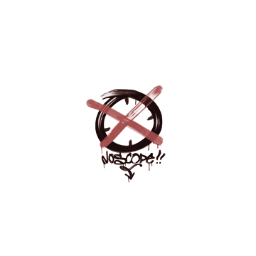 Sealed Graffiti | Noscope (Blood Red)