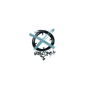 Sealed Graffiti | Noscope (Wire Blue)
