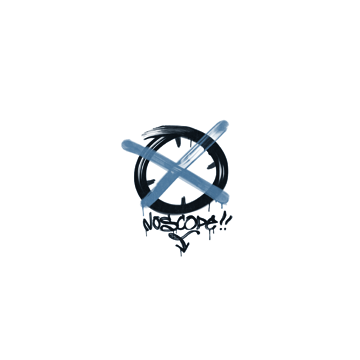 Sealed Graffiti | Noscope (Monarch Blue)