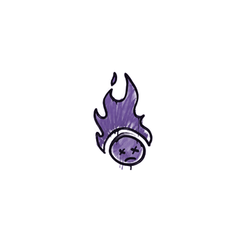 Sealed Graffiti | Toasted (Monster Purple)