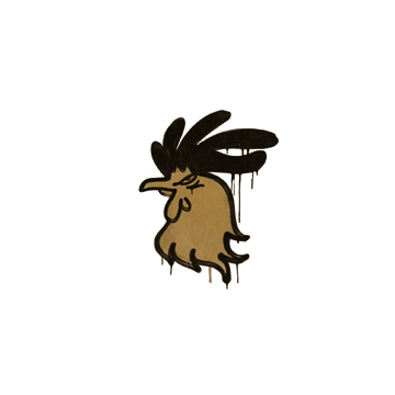 Sealed Graffiti | Cocky (Desert Amber)