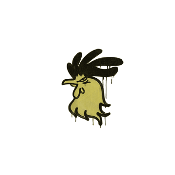 Sealed Graffiti | Cocky (Tracer Yellow)