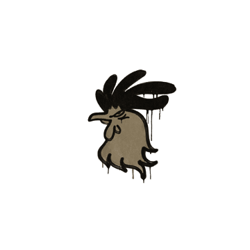 Sealed Graffiti | Cocky (Dust Brown)