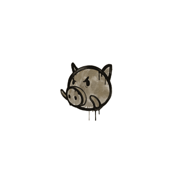 Sealed Graffiti | Piggles (Dust Brown)