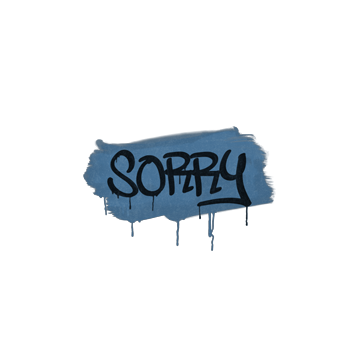 Sealed Graffiti | Sorry (Monarch Blue)