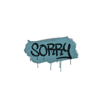 Sealed Graffiti | Sorry (Wire Blue)
