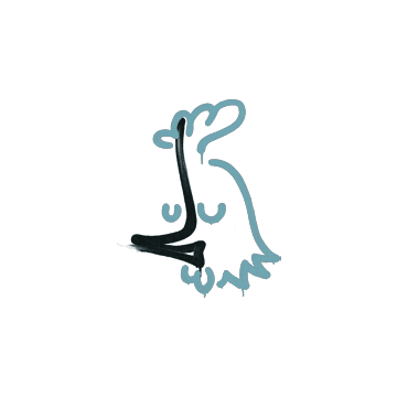 Sealed Graffiti | Recoil AK-47 (Wire Blue)