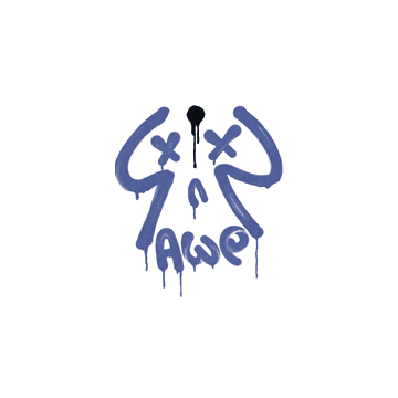 Sealed Graffiti | Recoil AWP (SWAT Blue)