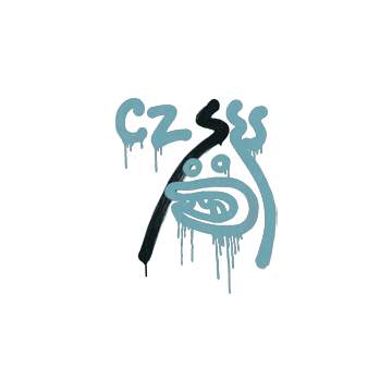 Sealed Graffiti | Recoil CZ-75 (Wire Blue)