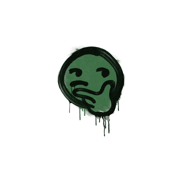 Sealed Graffiti | Thoughtfull (Jungle Green)