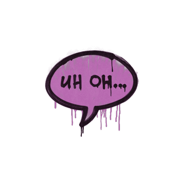 Sealed Graffiti | Uh Oh (Bazooka Pink)