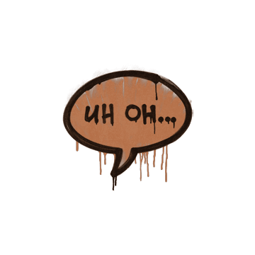 Sealed Graffiti | Uh Oh (Tiger Orange)