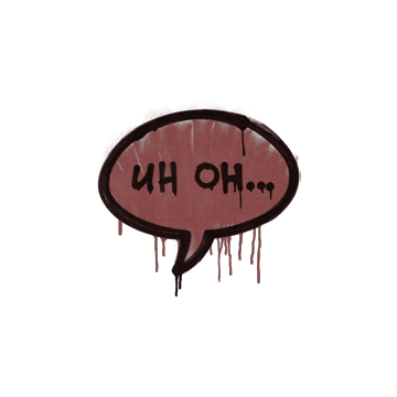 Sealed Graffiti | Uh Oh (Brick Red)