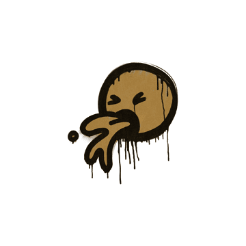 Sealed Graffiti | Puke (Desert Amber)