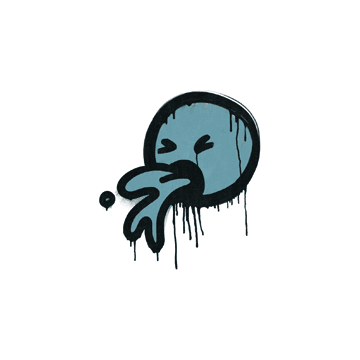 Sealed Graffiti | Puke (Wire Blue)