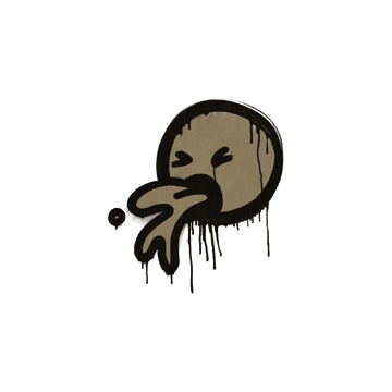 Sealed Graffiti | Puke (Dust Brown)