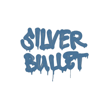 Sealed Graffiti | Silver Bullet (Monarch Blue)
