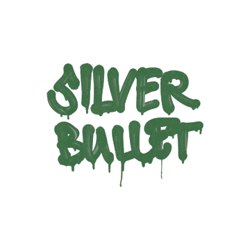 Sealed Graffiti | Silver Bullet (Jungle Green)