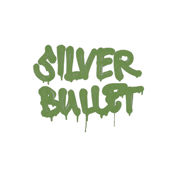 Sealed Graffiti | Silver Bullet (Battle Green)