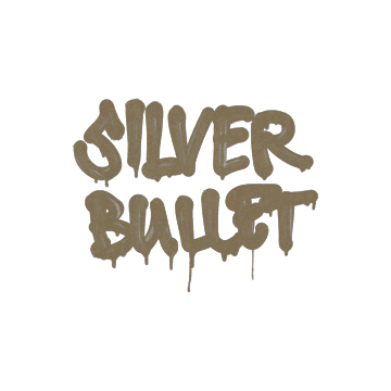Sealed Graffiti | Silver Bullet (Dust Brown)
