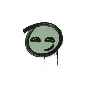 Sealed Graffiti | Smirk (Cash Green)
