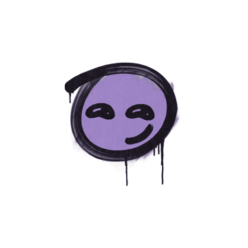 Sealed Graffiti | Smirk (Violent Violet)