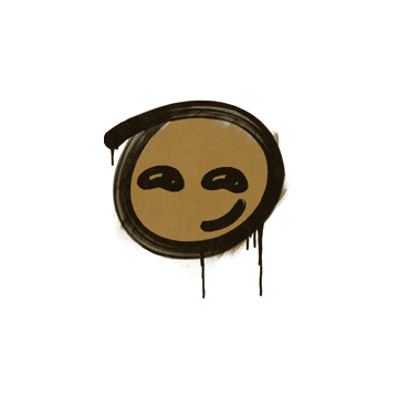 Sealed Graffiti | Smirk (Desert Amber)