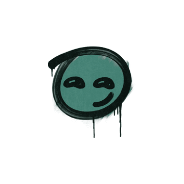 Sealed Graffiti | Smirk (Frog Green)