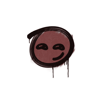 Sealed Graffiti | Smirk (Brick Red)