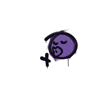 Sealed Graffiti | Smooch (Monster Purple)
