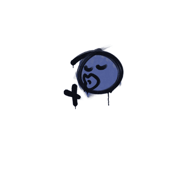 Sealed Graffiti | Smooch (SWAT Blue)